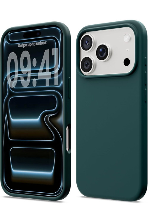 iPhone 17 Pro Max Kılıf Riog Leke Tutmaz Silinebilir Lansman Kapak