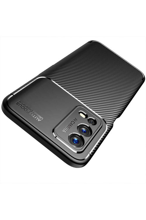 Oppo A55 4G Uyumlu Kılıf Negro Silikon Kapak