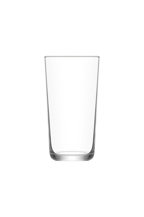 Assos Cam Meşrubat Bardağı 6'lı 490 ml (Su/Kokteyl/Soğuk Kahve/Smoothie /Milkshake Bardağı )