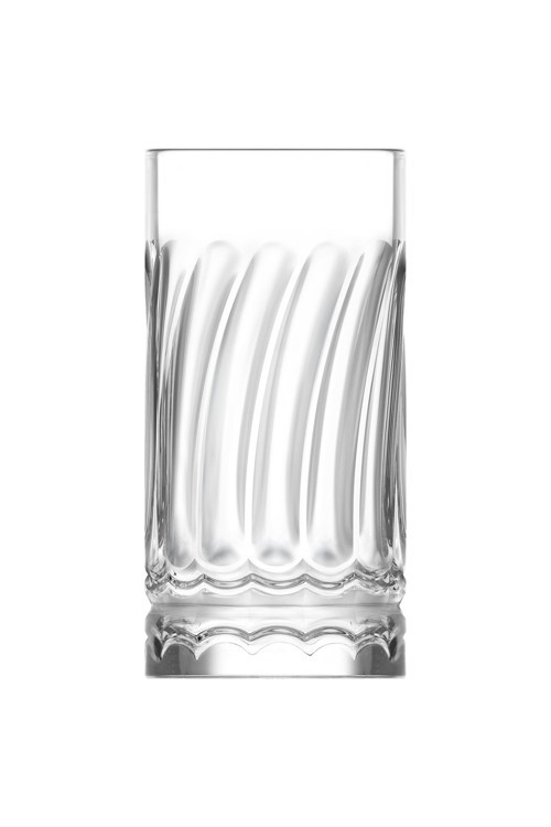 Wave Cam Meşrubat Bardağı 6'lı 390 ml (Büyük Su/Soğuk Kahve/Kokteyl Bardağı )