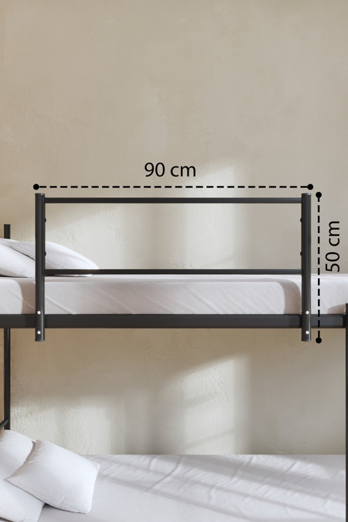 Yüksek Boy 90 CM (SADECE Koza - Trend - Tekno Modelleri İle Uyumludur) Siyah Korumalık