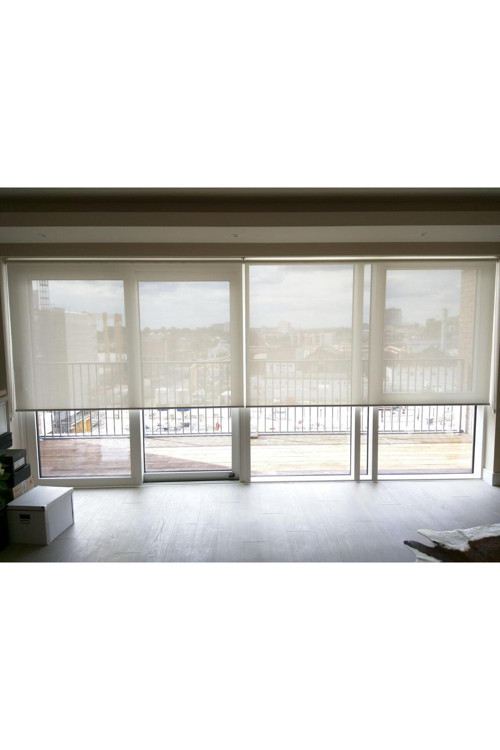 Beyaz Sun Screen Stor Perde 1. Kalite Sun Screen Perde