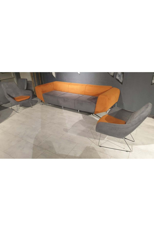 Elite Kumaş Çft Bekleme Salonu Takımı
