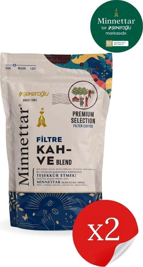 Minnettar Filtre Kahve 2 x 165 gr ( 2 PAKET )