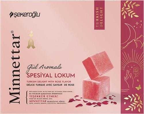 Minnettar Gül Aromalı Special Lokum 300 gr