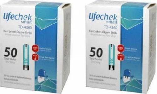Lifechek Smart Td-4360 Kan Şekeri Ölçüm Stribi 50 Adet