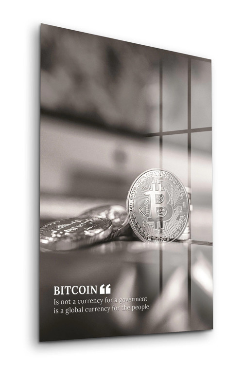 Cam Tablo Bitcoin Desenli