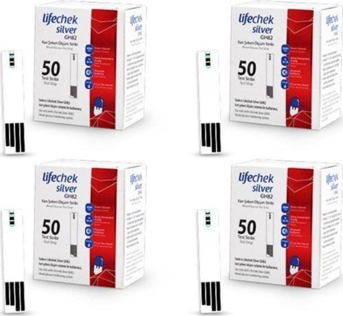 Silver Gh82 Kan Ölçüm Stribi 50 Adet - 4 Adet