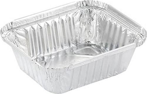 Alüminyum Kap 350 gr Dikdörtgen 100lü
