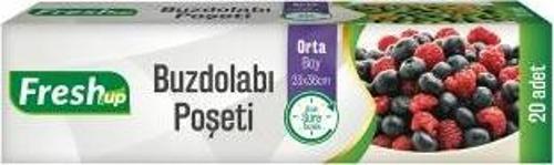 Fresh-Up Buzdolabı Poşeti 23x36cm Orta Boy 20li
