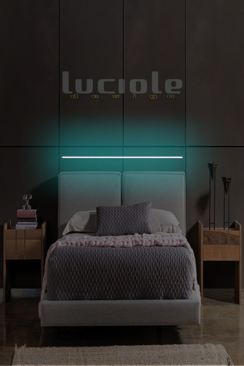 Uzaktan Kumandalı LED lambader - Yatak üstü, tv yanı ,oturma odası - rgb çok renkli
