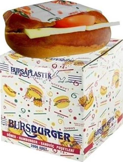 Hamburger Poşeti 2000 Adet
