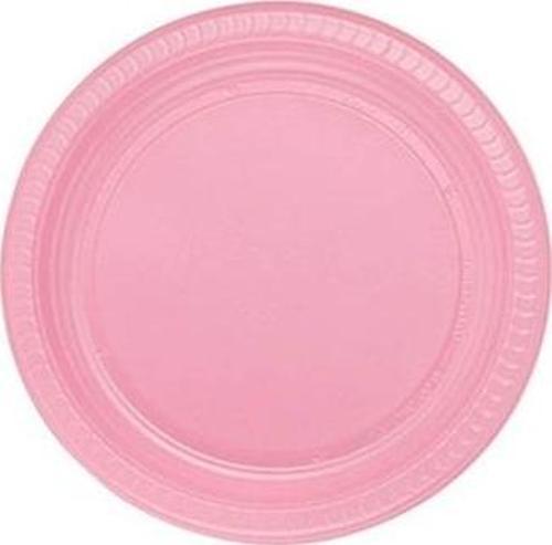 Roll-Up Plastik Tabak Pembe 22cm 25li
