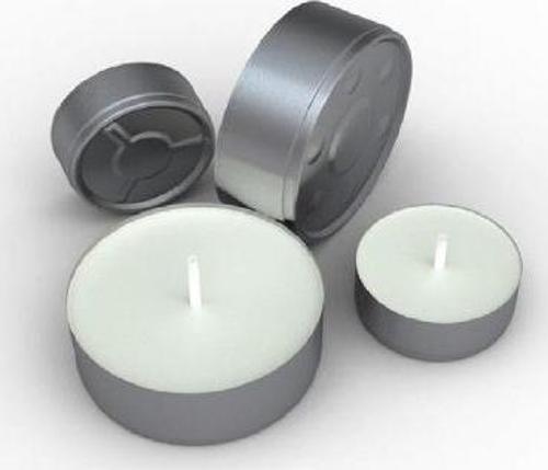 Roll-Up Tealight Mum Beyaz 40gr 24lü
