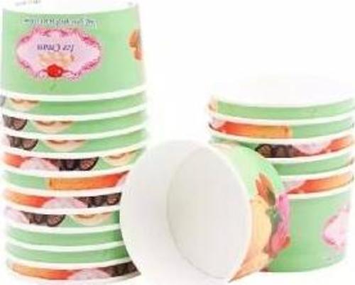 Roll-Up Karton Dondurma Kasesi Küçük 100cc 25li
