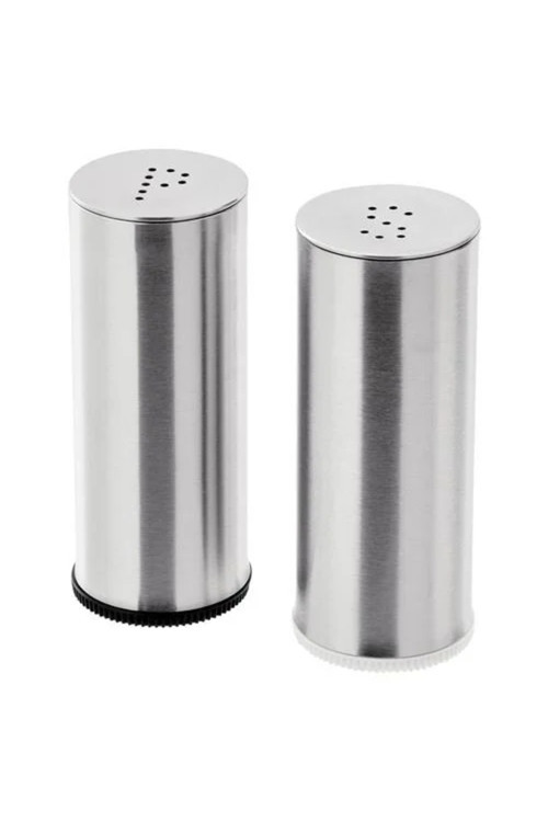 SUMUHOME PLATS TUZLUK KARABİBERLİK PASLANMAZ ÇELİK 7 CM 2 PARÇA