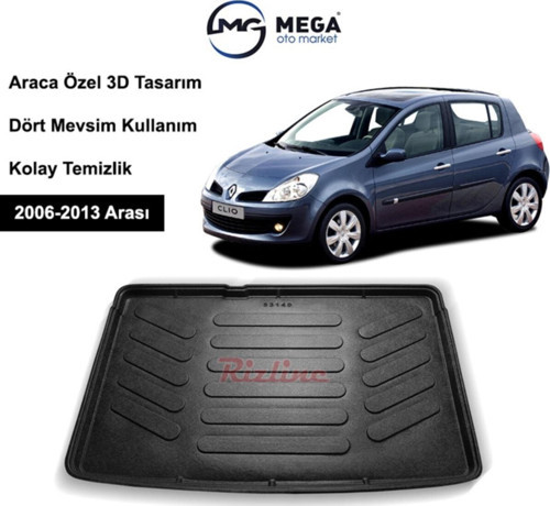 Renault Clio 3 Bagaj Havuzu Kancasız