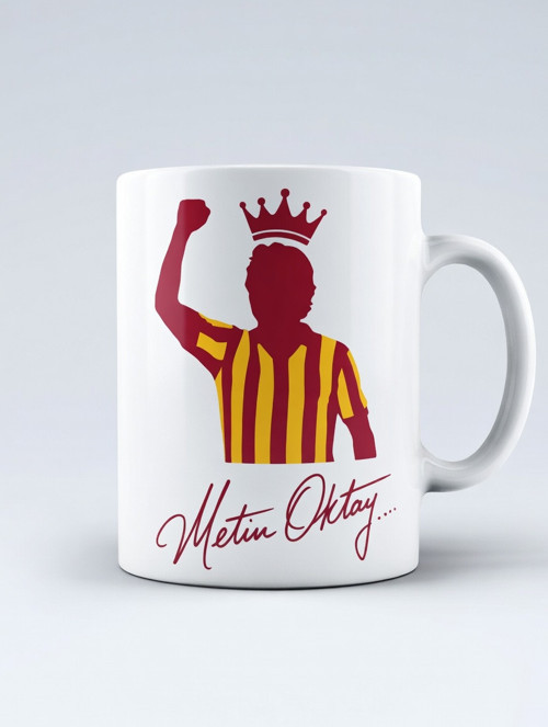 Metin Oktay Taçsız Kral GS Kupa Bardak Galatasaray Taraftar Kupa Bardağı 1905
