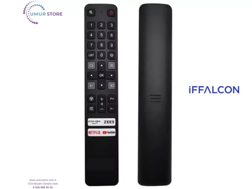 İffalcon İle Uyumlu Model 65U65 Google Tv Kumanda-Ses Komutsuz