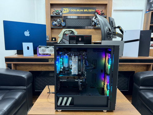 Dolgun Teknoloji AMD Ryzen 5-7500F 32GB 1TB RX9060XT 16GB Oyuncu Bilgisayarı