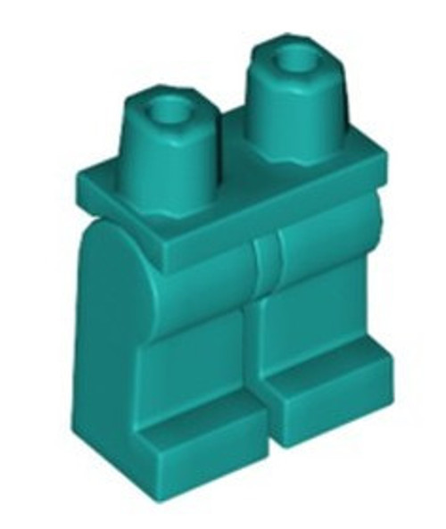Minifigure Decorated Legs 970c00 Dark Turquoise
