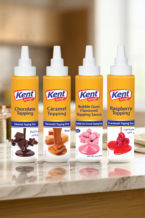 Topping Sos 4'lü Avantajlı Set (Çikolatalı-İtalyan Karamelli-BubbleGum-Frambuazlı) 300 Gr X4