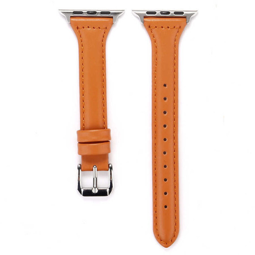 Maks Technology Watch 44mm Uyumlu KRD-28 Deri MKST Kordon-Kahverengi