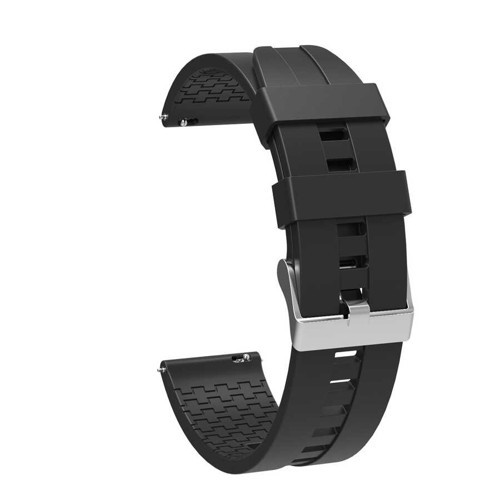 Galaxy Watch Active 2 44mm KRD-23 20mm Uyumlu MKST Kordon-Siyah
