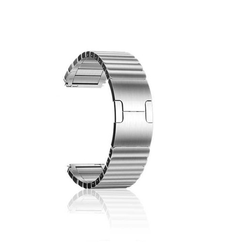 Huawei Watch Gt 3 46Mm Uyumlu Krd-35 Metal Mkst Kordon-Gümüş