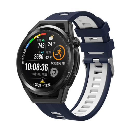 Galaxy Watch Active 2 44mm KRD-55 Uyumlu MKST Kordon-Lacivert