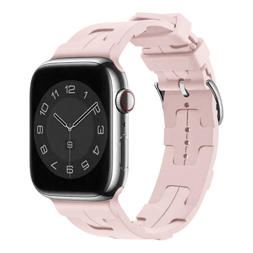 Watch 40mm KRD-92 Uyumlu MKST Kordon-Pembe Açık