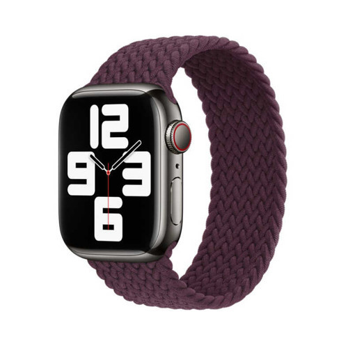 Watch Ultra 49mm Kordon Uyumlu KRD-32 XSmall Strap Kayış MKST- Koyu Mor