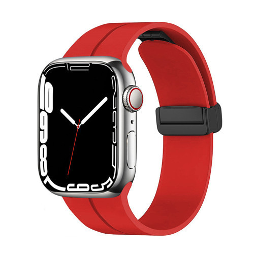 Watch 38mm Uyumlu KRD-84 Uyumlu MKST Kordon-Kırmızı