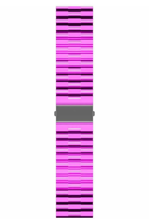 Galaxy Watch Active 2 40mm Uyumlu KRD-27 20mm MKST Kordon-Pembe