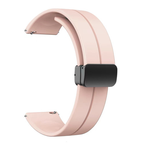 Huawei Honor Magic 2 46Mm Krd-84 22Mm Uyumlu Mkst Kordon-Pembe