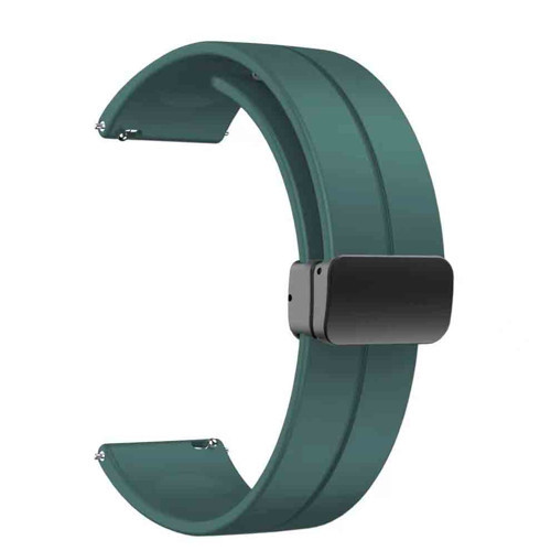 Huawei Honor Magic 2 46Mm Krd-84 22Mm Uyumlu Mkst Kordon-Koyu Yeşil