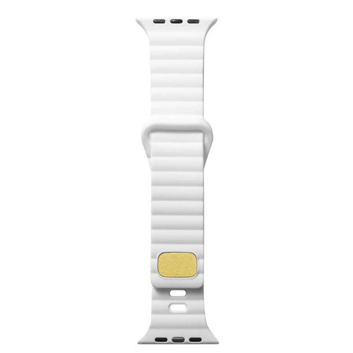 Watch Ultra 49mm Uyumlu KRD-73 Uyumlu MKST Kordon-Beyaz