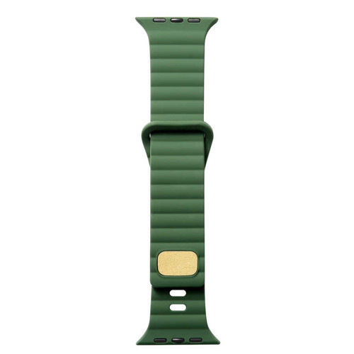 Watch Ultra 49mm Uyumlu KRD-73 Uyumlu MKST Kordon-Koyu Yeşil