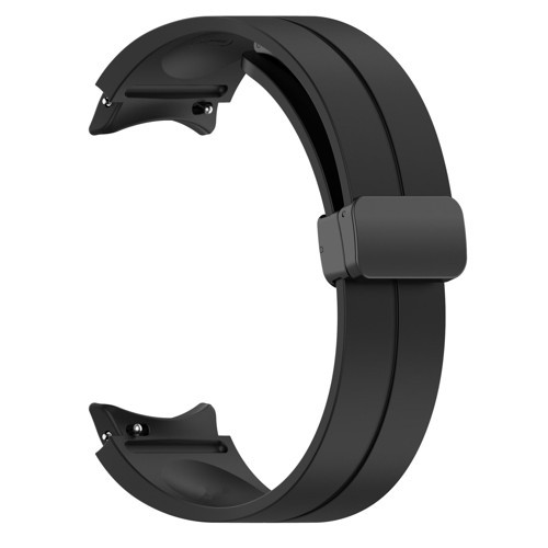 Galaxy Watch 4 44mm Uyumlu KRD-84 Uyumlu MKST Kordon-Siyah