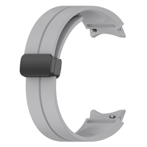 Galaxy Watch 4 44mm Uyumlu KRD-84 Uyumlu MKST Kordon-Gri