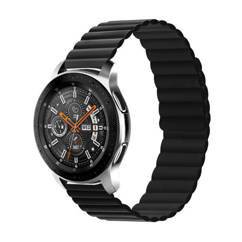 Galaxy Watch 42mm Uyumlu KRD-52 MKST Kordon-Siyah
