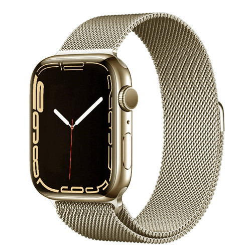 Watch Ultra 49mm MKST- Band-01 Metal Kordon-Gold