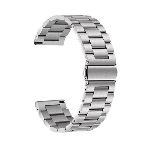 Gear S2 MKST- Band-04 20mm Metal Kordon-Gümüş