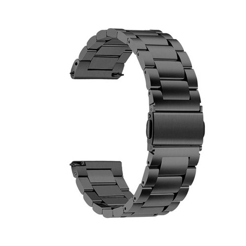 Gear S2 MKST- Band-04 20mm Metal Kordon-Siyah