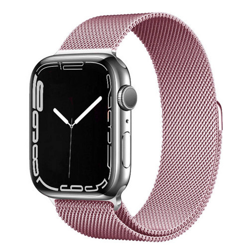 Watch 7 45mm MKST- Band-01 Metal Kordon-Pembe