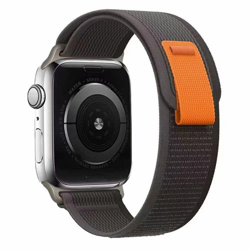 Watch 10 46mm Uyumlu MKST KRD-77 Hasır Kordon-Siyah