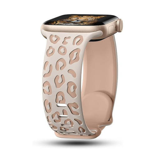 Watch 42mm MKST KRD-140 Silikon Kordon Strap Kayış - Starlight-Bej