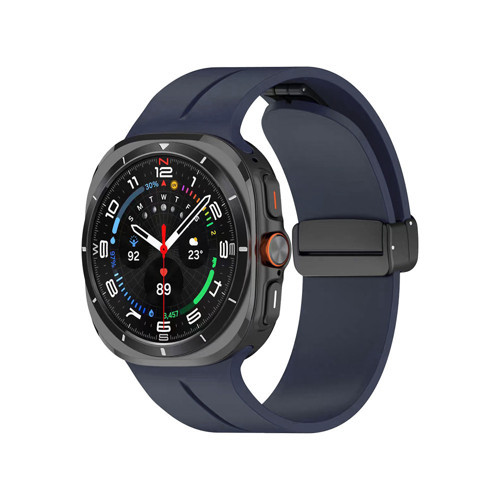 Galaxy Watch 8 Classic 46mm KRD-84 Silikon Kordon - Lacivert