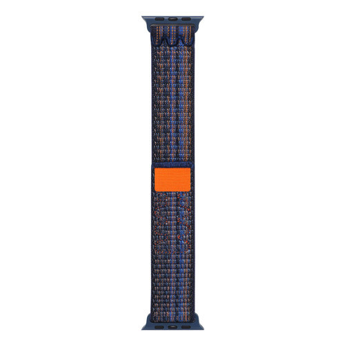 Watch 38mm Uyumlu KRD-91 Hasır Kordon Strap Kayış MKST- Mavi
