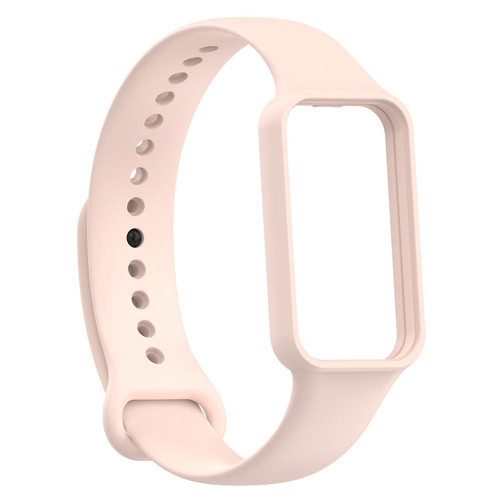 Redmi Mi Smart Band 2 Uyumlu KRD-87 Uyumlu MKST Kordon-Pembe Açık